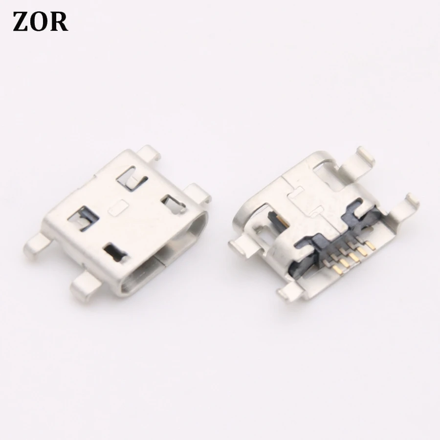 500 шт. Micro mini USB разъем для подключения док станции Alcatel One Touch POP 7 P310A Acer ICONIA женский