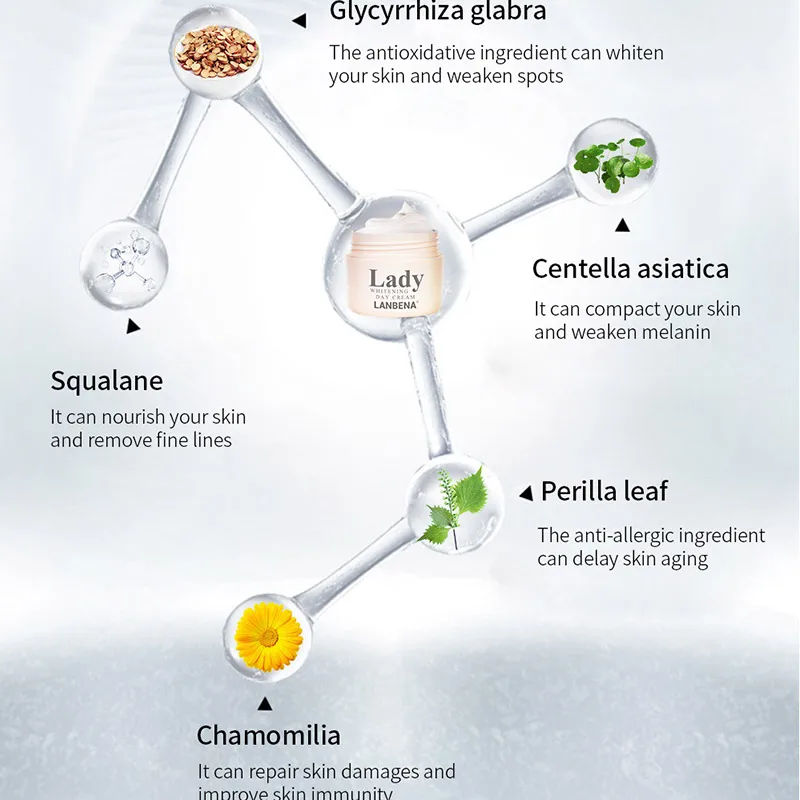 

2019 Whitening Face Day Cream Moisturizing Anti Wrinkle Repairing Nourishing Skin Care