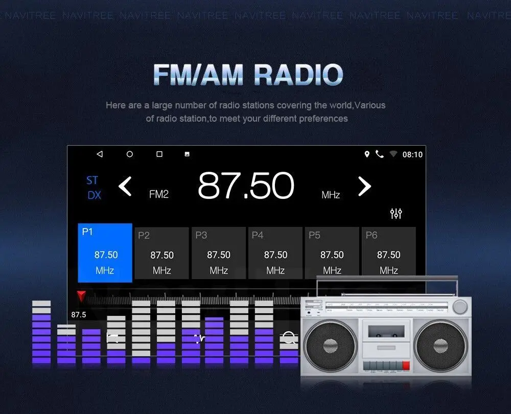 Автомобильный радиоприемник 8 дюймов для Seat Altea 2004-2015 GPS-навигация мультимедийный
