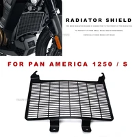 black radiator guard grille cover for pan america 1250 s panamerica ra1250 1250s 2021 2022 radiator protection cover