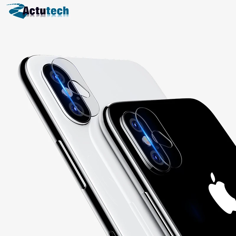 2 шт./лот закаленное стекло для задней камеры iPhone X XR XS Max Защитная пленка объектива