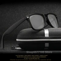 2022 men square photochromic sunglasses women polarized chameleon sun glasses black clear driving gafas de sol