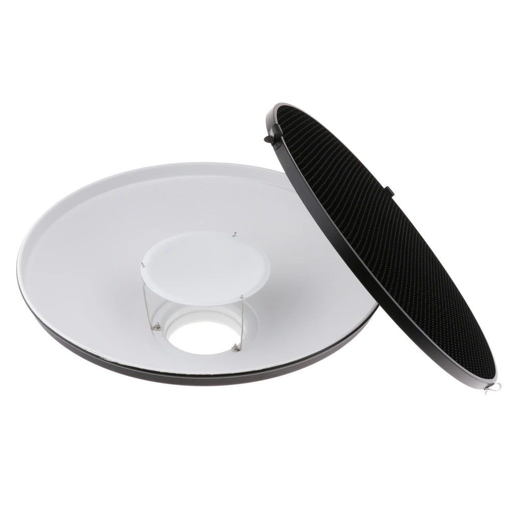 Профессиональный отражатель Beauty Dish Bowens крепление с сотовой крышкой и диффузором
