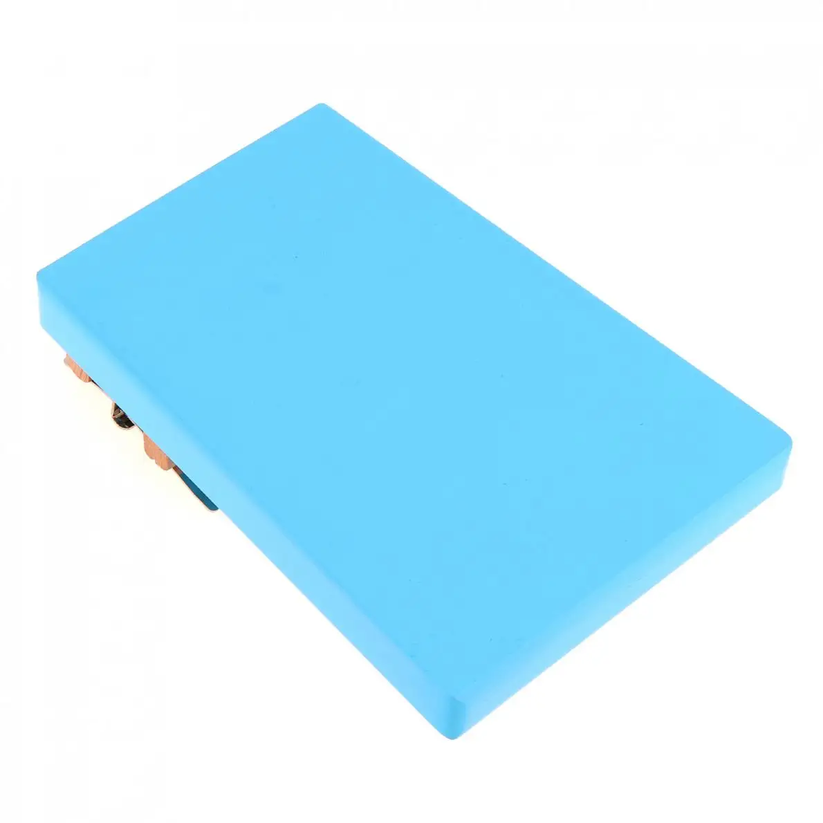 

17 Keys Thumb Piano Kalimba Blue Reindeer Snow Pattern Solid Single Board Pine Mbira Mini Keyboard Instrument