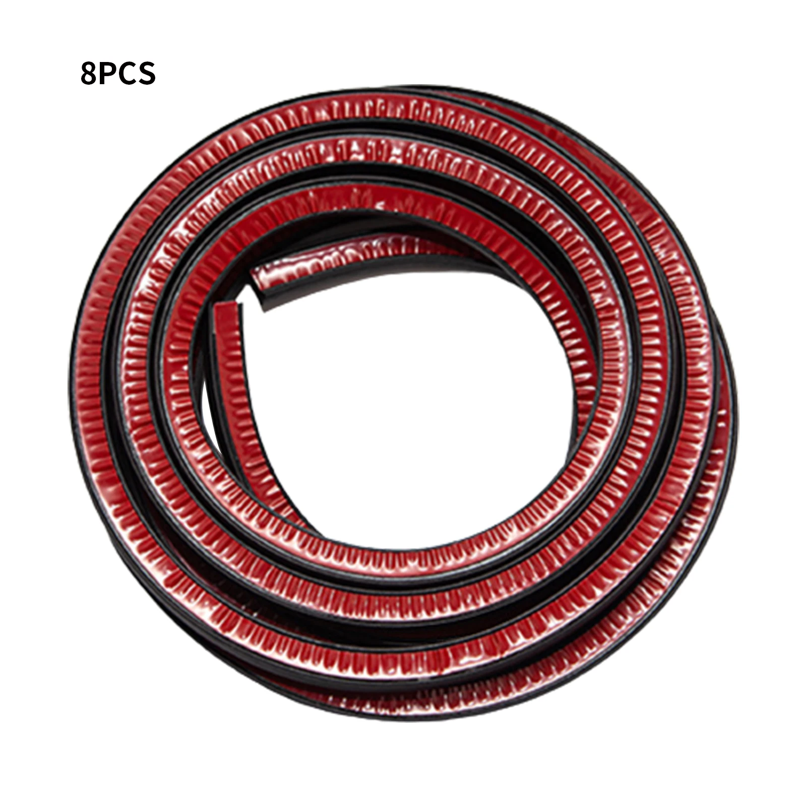 

8pcs A B Pillar Rubber Flexible Car Door Seal Kit Noise Reduction Self Adhesive Soundproofing Weatherstrip Fit For Tesla Model Y