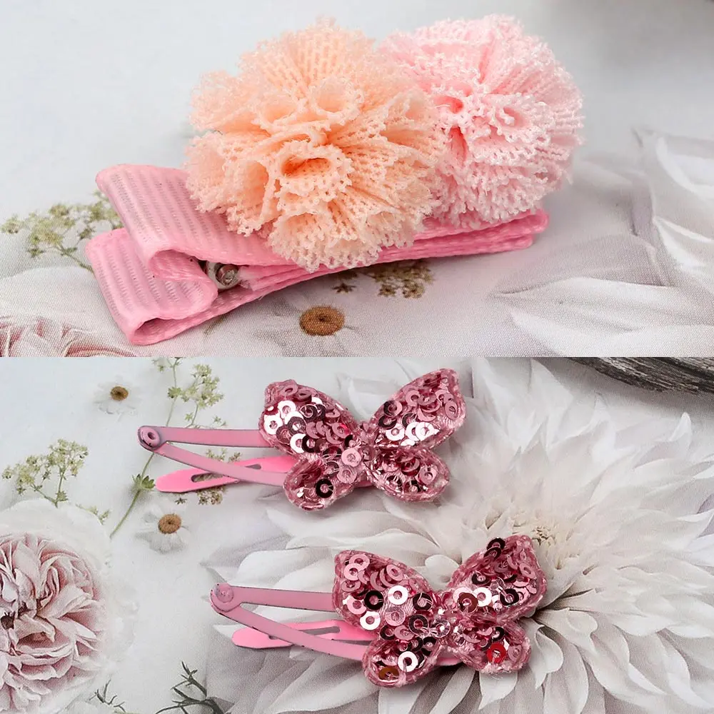 

Children Bow Hairclip Hair Hoop Tiara Set Girls Crown butterfly Five-pointed star Hairband Hairpins Headwear Hair Accessories