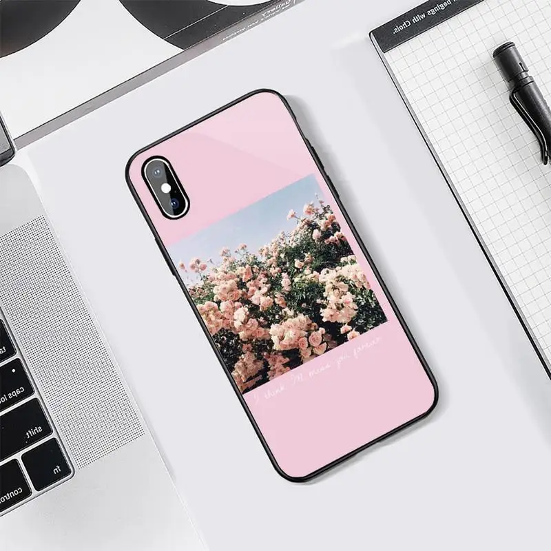 

Aesthetics songs lyrics Phone Cases Tempered glass For iphone 5C 6 6S 7 8 plus X XS XR 11 PRO MAX