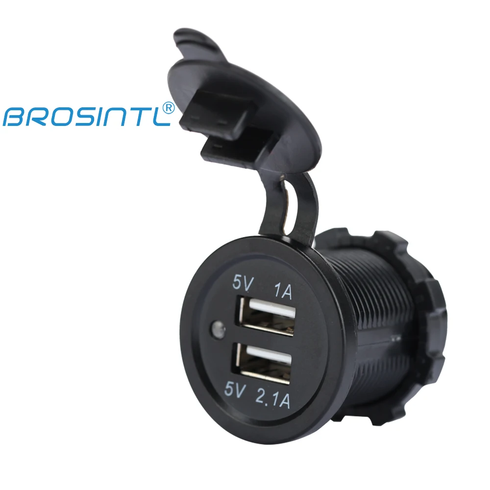 Зарядное устройство BROSINTL BC003KB с двумя USB-портами 3 1 А 12 В 24 |