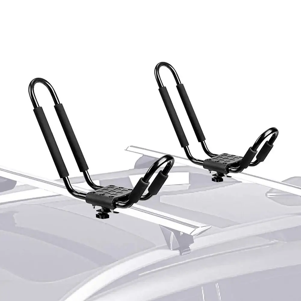 

2 шт./компл. багажник на крышу Каяка Универсальный Автомобильный багажник для весло для байдарки, каное лодка для серфинга и лыж