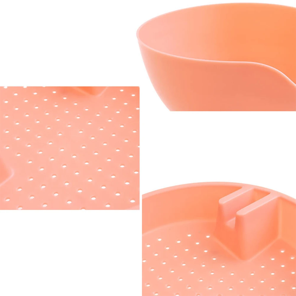 Креативная прочная двухслойная зеркальная тарелка миска держатель для телефона