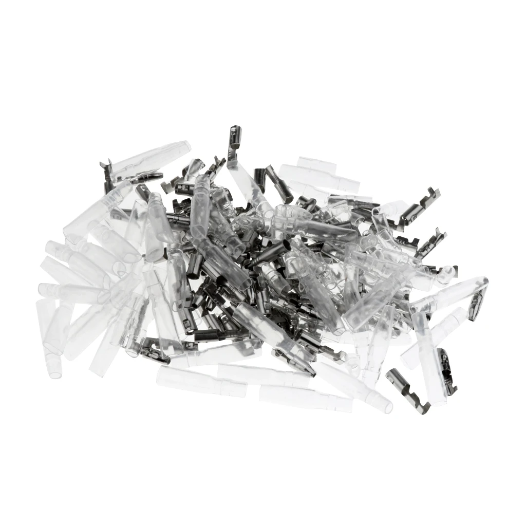

200PCS Car 3.9mm Connectors Male & Female Wire Terminals Insulation