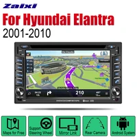 zaixi auto dvd player gps navigation for hyundai elantra lavita 20012010 car android multimedia system screen radio stereo