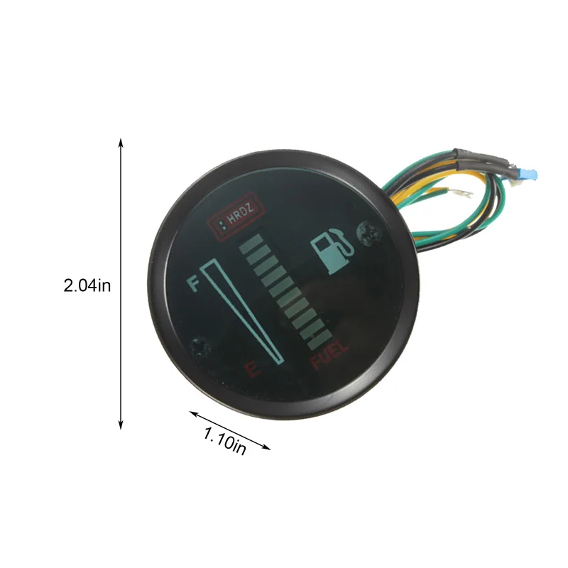 

Universal 12V Modified Spared Fuel Gauge Lightweight For Car Motorcycle Level Sensor Accessories Durable LED Display Accessories
