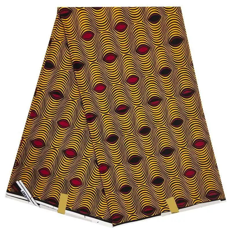 Настоящий воск гарантировано натуральный высокого качества pagne 6 ярдов