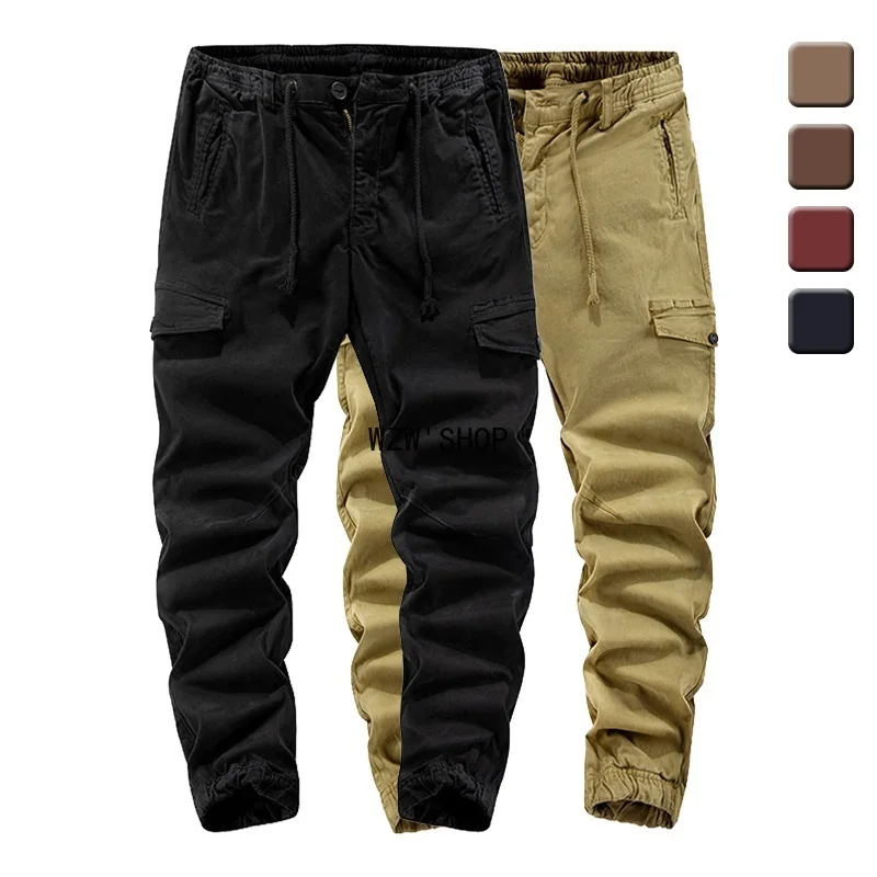 

2021 джоггеры Harajuku повседневные мужские брюки тренировочные брюки-карго мужские джоггеры брюки для спортзала эластичные Бесплатная доставк...