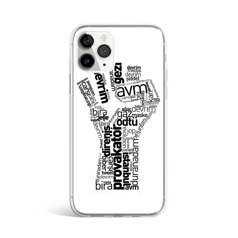 

art aesthetic BLACK LIVES MATTER para Phone Case Transparent for iPhone 11 12 mini pro XS MAX 8 7 6 6S Plus X 5S SE 2020 XR