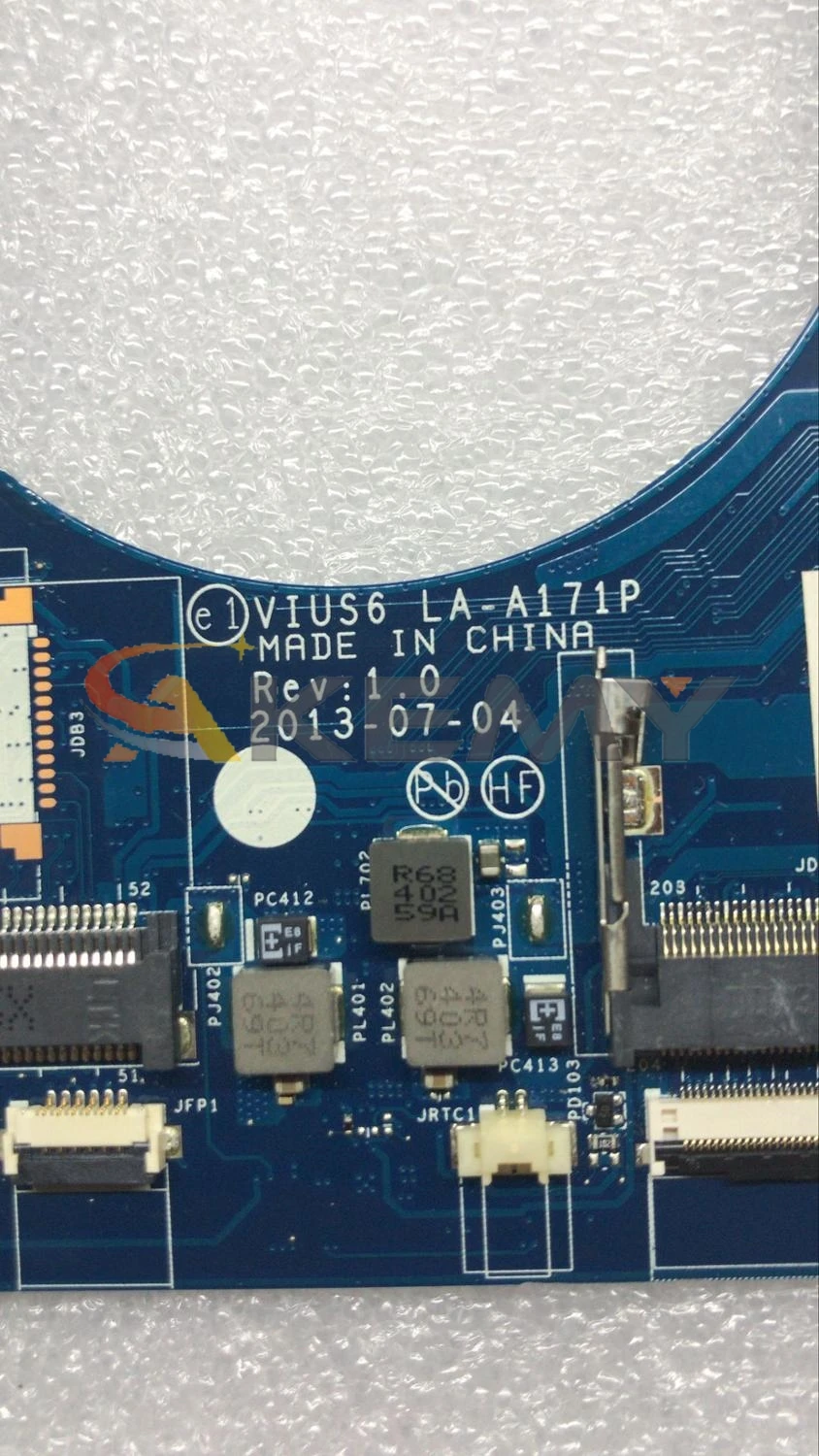 akemy vius6 la a171p for lenovo thinkpad s540 s5 s540 laptop motherboard cpu i7 45104500u gpu hm8670m 2g ddr3 100 test work free global shipping