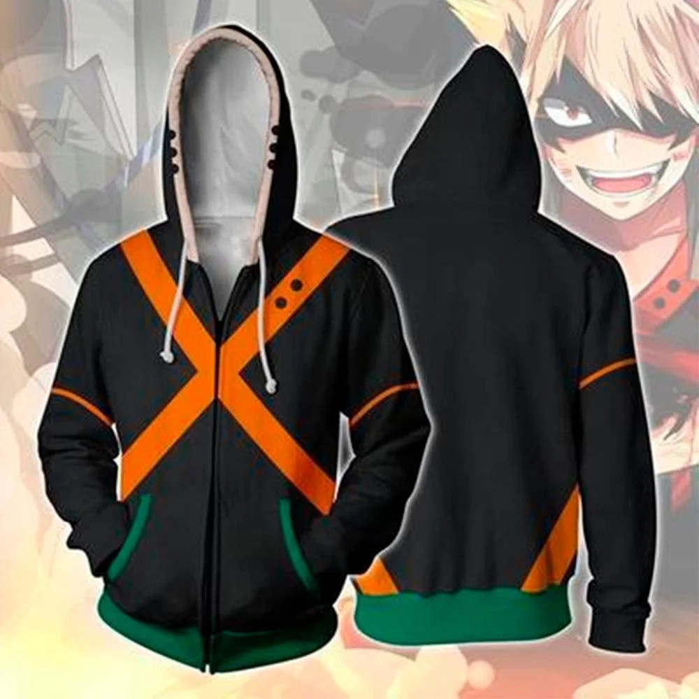 

Boku not my hero academy midoriya hoodies izuku todoroki shoto cosplay men's attire women's uniform school jackets jacket