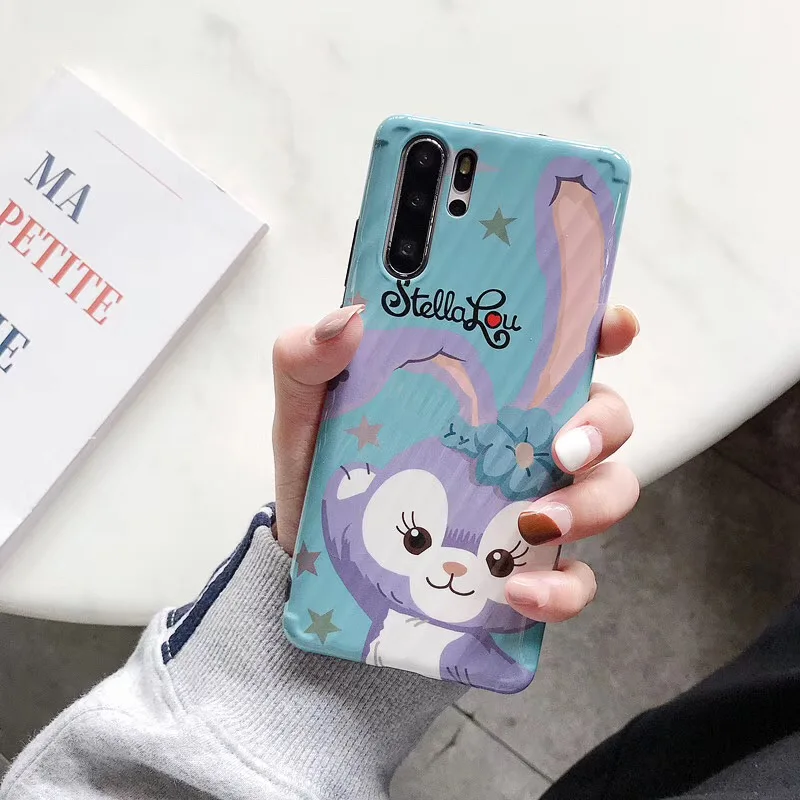 Милый мультяшный чехол Duffy Bear StellaLou Ballet rabbit shelliemei Gelatoni для huawei P30 P30pro Nova 4 5 mate 20 30 pro