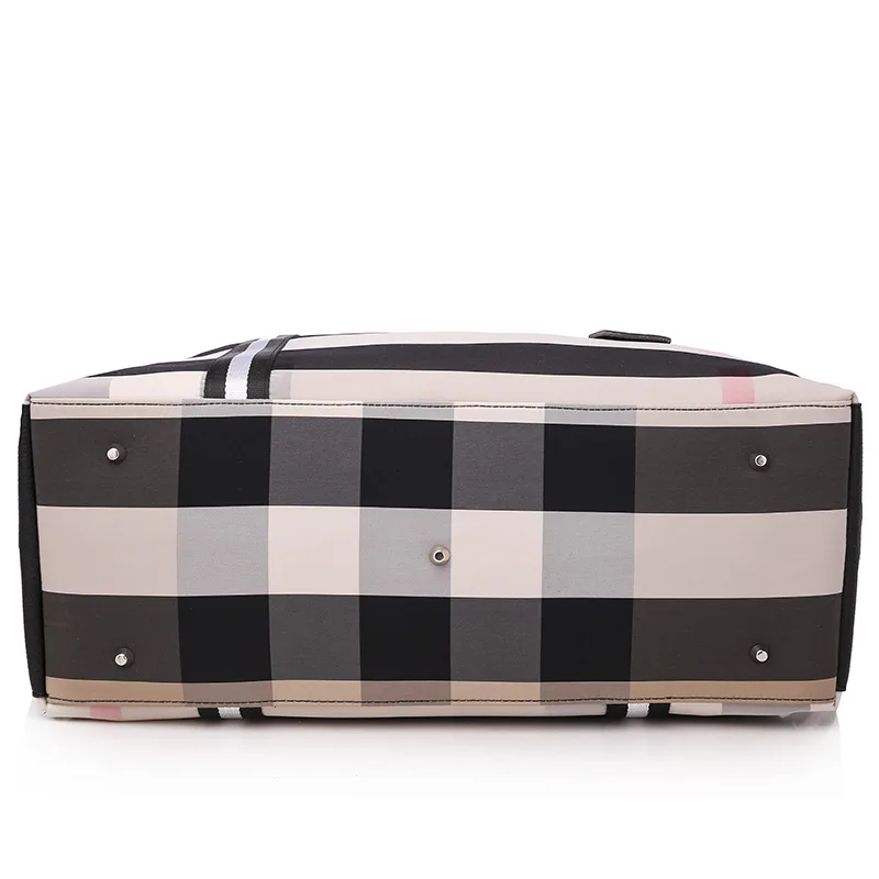 

Fitness bag women's new fashion large capacity Oxford cloth Travel Backpack sports leisure short distance handbag luggage bag