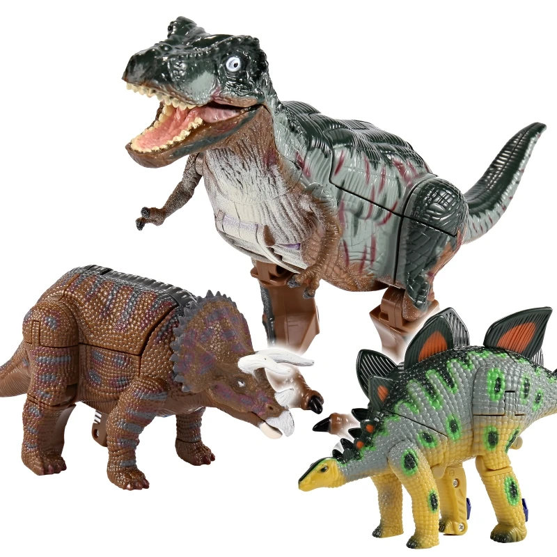Игрушка динозавр робот деформационная модель игрушка фигурка игрушки