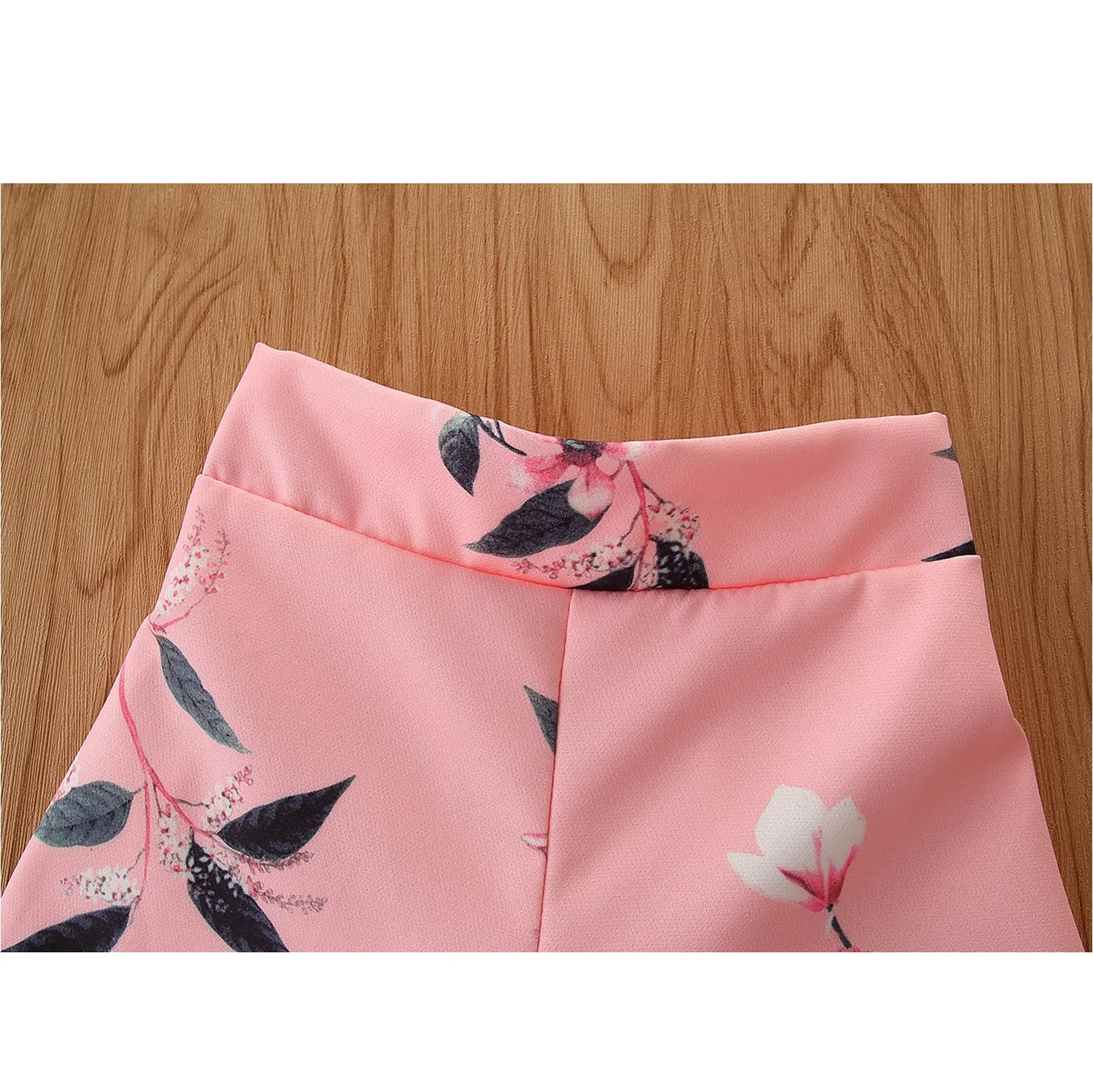 

Pudcoco 2020 Autumn 9M-5Y Kids Toddler Baby Girl 2Pcs Set Pink Floral Print Lapel Collar Button Long Sleeve Jacket+Shorts Outfit