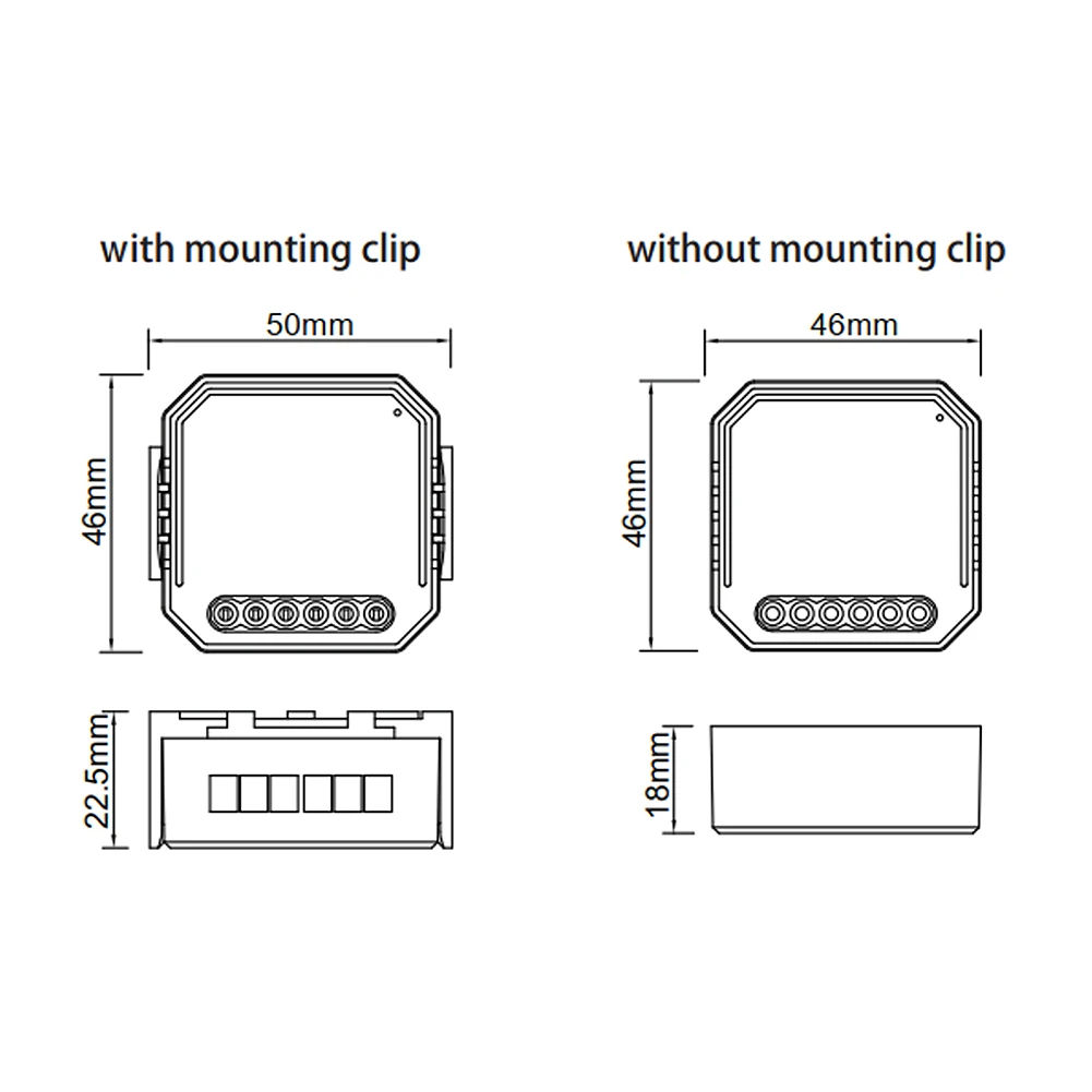 

For Roller Shutter Smart Curtain Switch Module Practical Zigbee App Home Remote Control Easy Install Bedroom With Timer Wireless