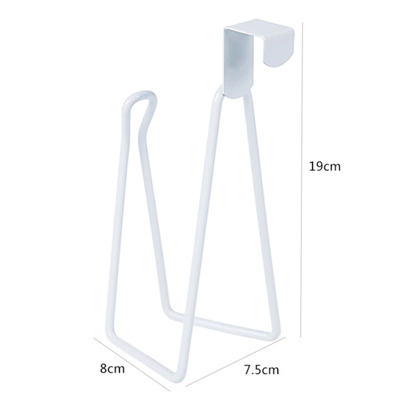 

Home Storage Bathroom Office Roll Door Back Kitchen Toilet Wall Mount Iron Accessories Paper Holder 2021