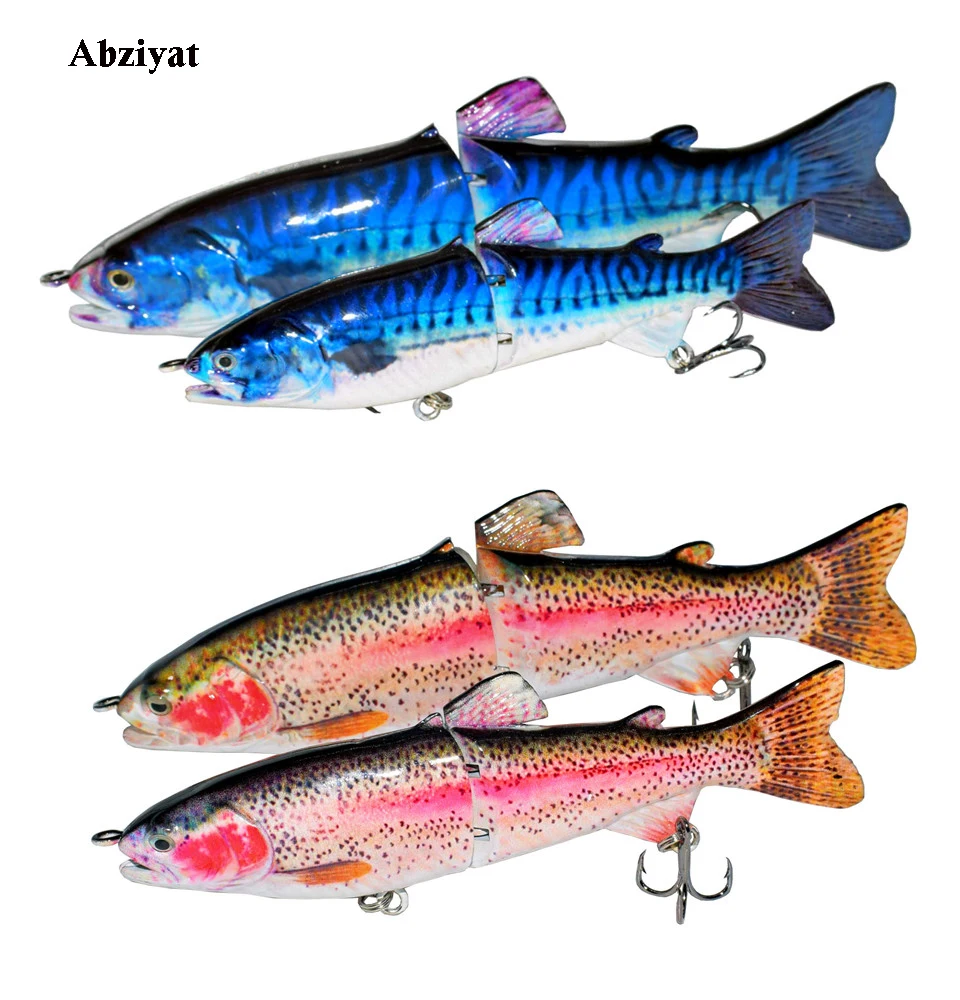 5 дюймовая 7 2 29 унций/65 г сегментная рыболовная искусственная приманка жесткая