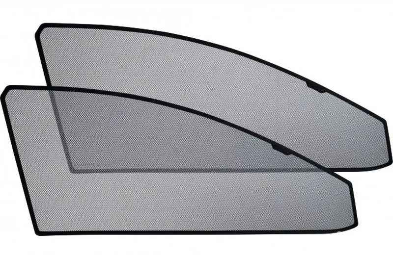 Шторка каркасная Toyota Caldina 245 2002-2007 передние на магнитах (мелкие) | Car Curtains