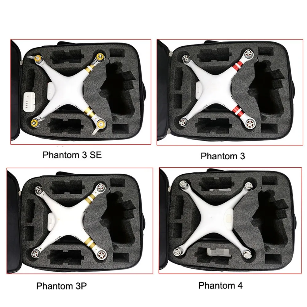 

Carrying Shoulder Parts Case Backpack Bag for DJI Phantom Parts 3S 3A 3SE 4A 4 4Pro Parts Drone accessories