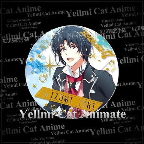 1 шт. аниме Idolish7 значок Осака ROKUYA NANASE YAOTOME железная брошь булавки | Украшения и