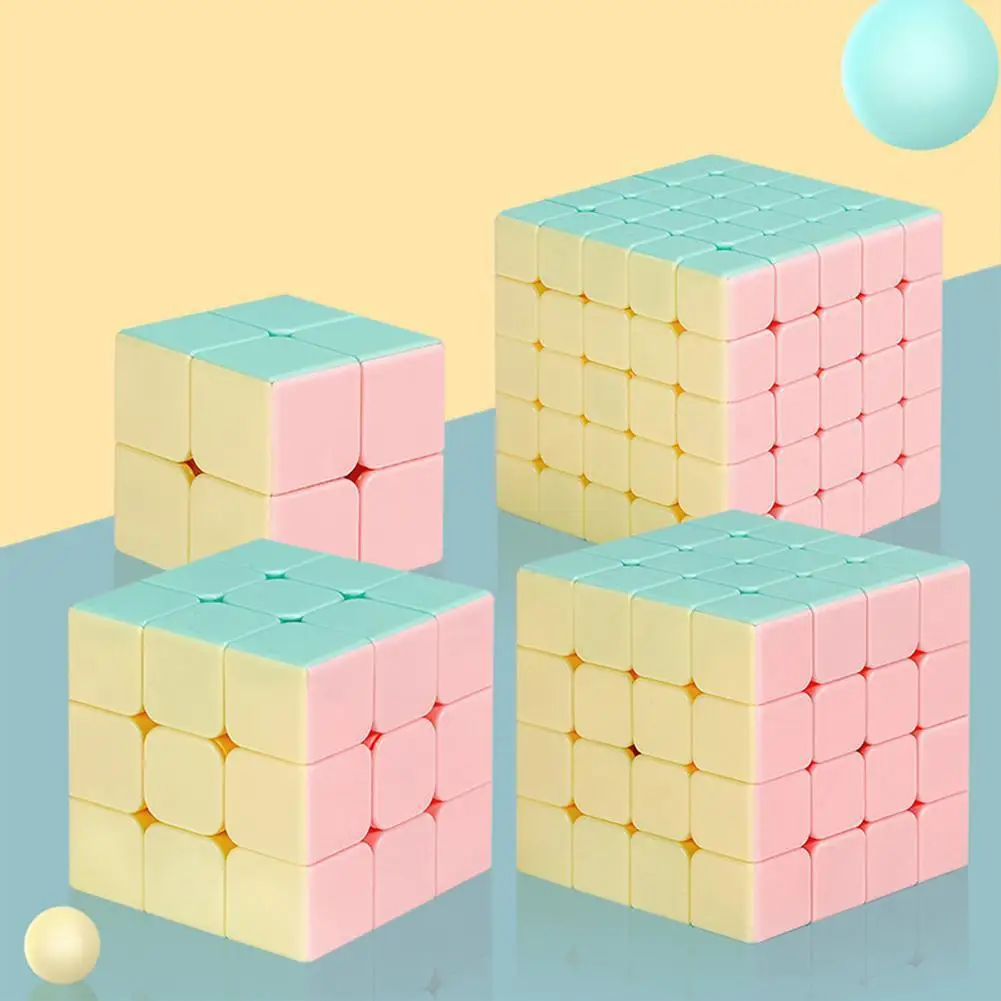 Волшебный куб Shengshou legend волшебный без наклеек 5x5x 5/4x4x 4/3x3x 3/2x2x2 скоростной макарон в