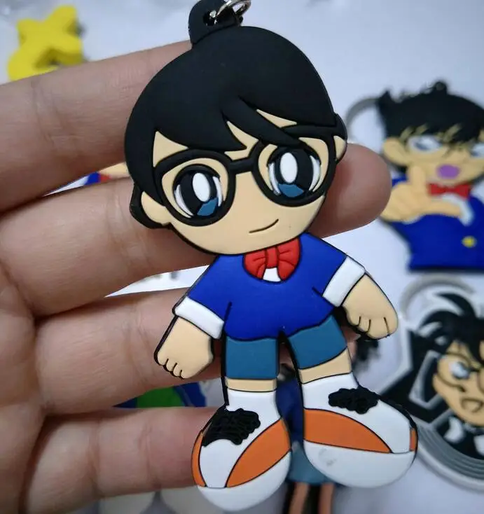 # P6/613 Dragon Ball Z Son Goku, супер ПВХ детали, рисунок, милый кулон, украшение, унисекс, сумка, цепочка, подвески, брелок для ключей - Цвет: # P6/613