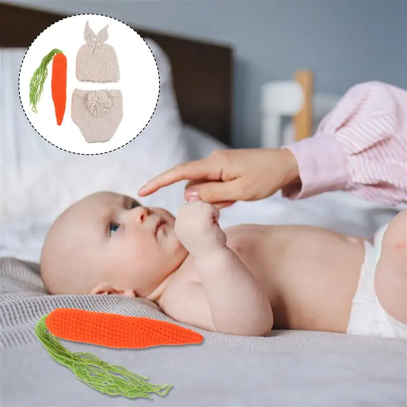 

1 Set Photography Clothing Rabbit Photo Clothing Baby Hundred Days Photo Costume Baby Kids Outfits
