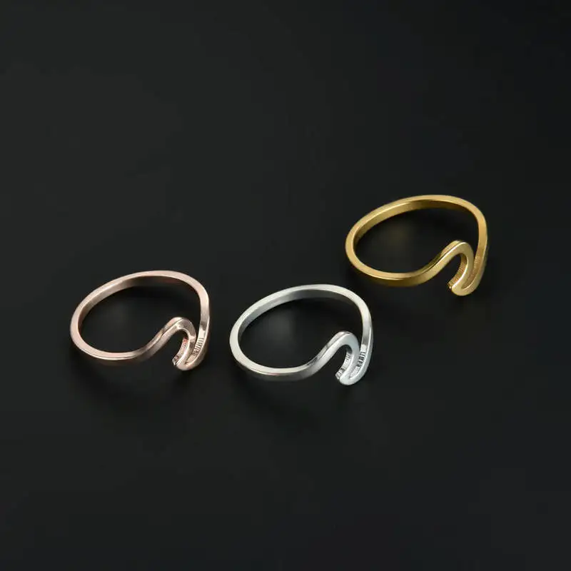 

Simple Refined Rings for Women Engagement Ring Jewlery Women Wholesale Rings Wedding Fashion Ring Gift Anillos Mujer