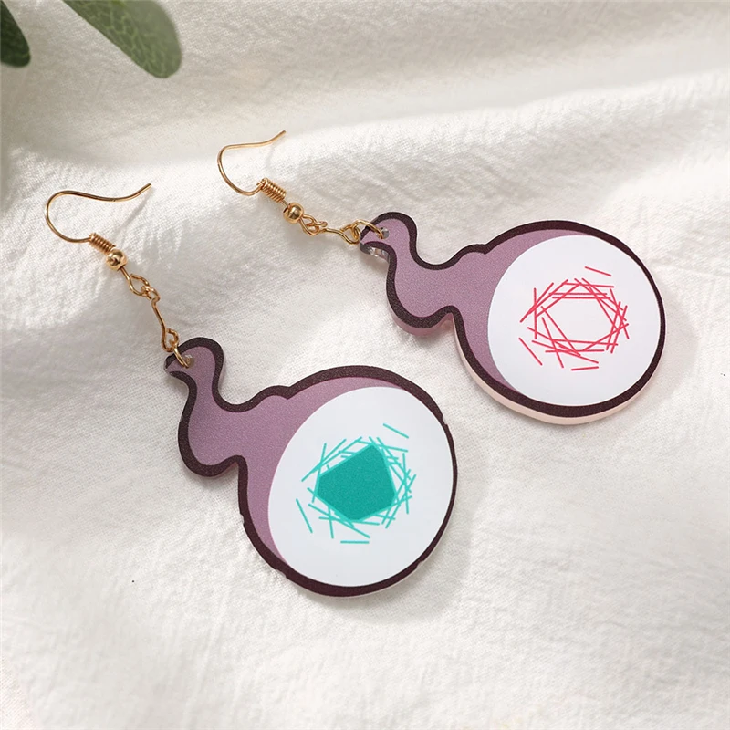 Серьги Hanako Kun в туалете для косплея юги АМАН серьги гвоздики костюма
