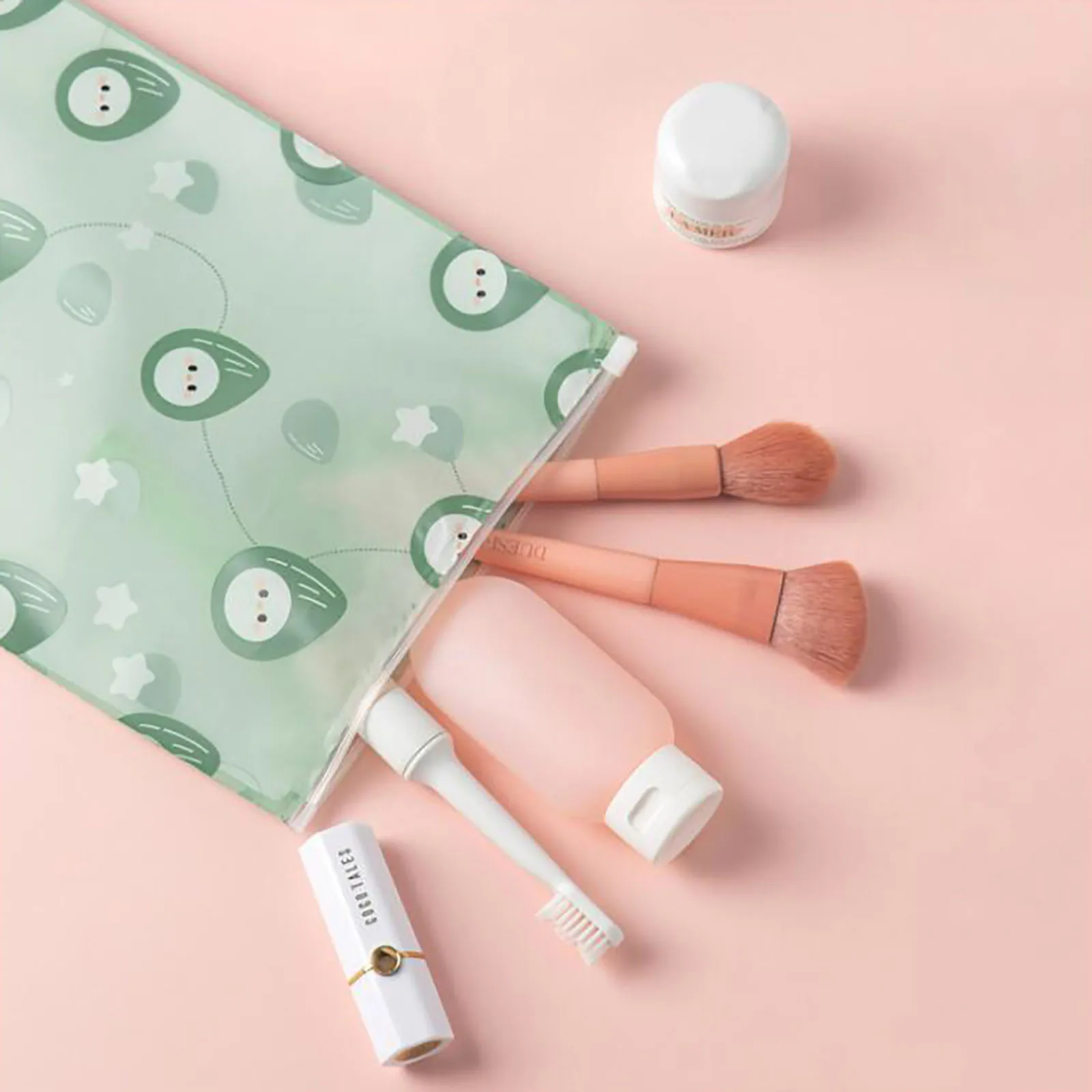 

55PCS Portable Travel Bag Organizer Cosmetic Bag Cloth Underwear Toiletry Bag Organizer Suitcase Makeup Organizer Storage Bag