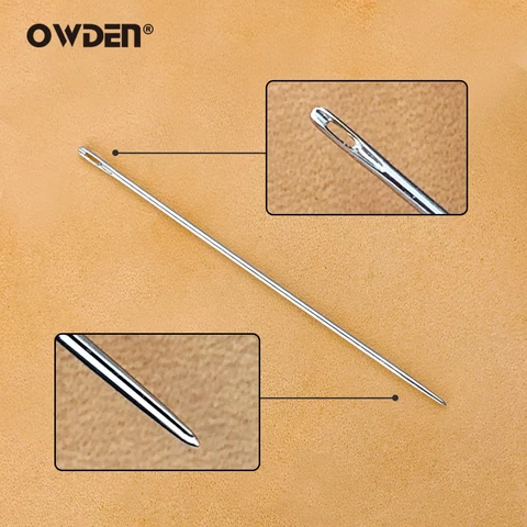 OWDEN Швейные иглы для кожи 12 шт.