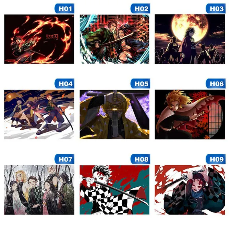 Аниме Demon Slayer: Kimetsu No Yaiba Agatsuma Zenitsu настенный прокрутка постер манга настенные