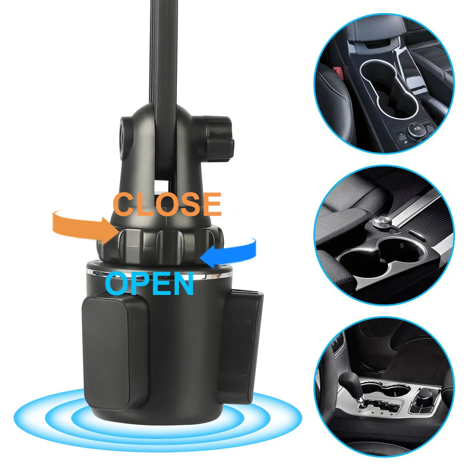 Универсальное беспроводное зарядное устройство Qi автомобильный держатель для