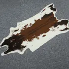 OIMG коврик из искусственной воловьей кожи, корова, шкура, Зебра, коврики для пола, искусственный коврик ручной работы из кожи животного, коврик из кожи для гостиной