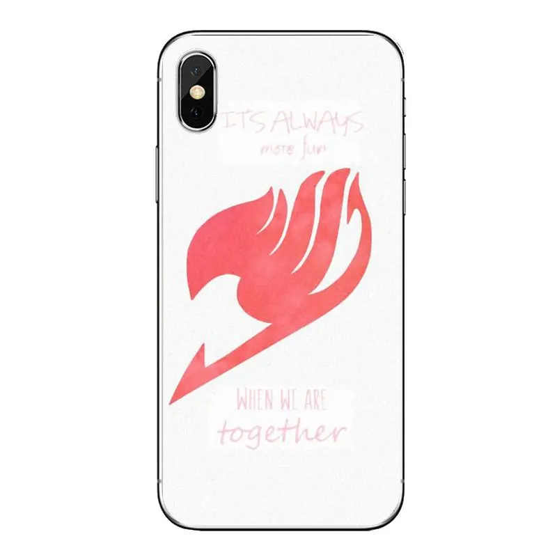 Japan Rare Fairy Tail Full family Soft Skin Case For Sony Xperia Z Z1 Z2 Z3 Z5 compact M2 M4 M5 C4 E3 T3 XA Huawei Mate 7 8 Y3II |