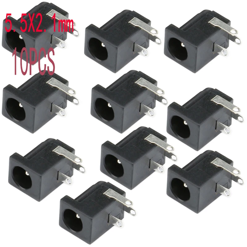 

Разъемы постоянного тока gringmak DC Connector 5.5x2.1 мм 3.5x1.3 мм