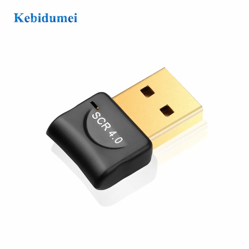 USB Bluetooth-адаптер kebidumei для компьютера ноутбука ПК PS4 мыши Aux аудио Bluetooth 4 0 динамик