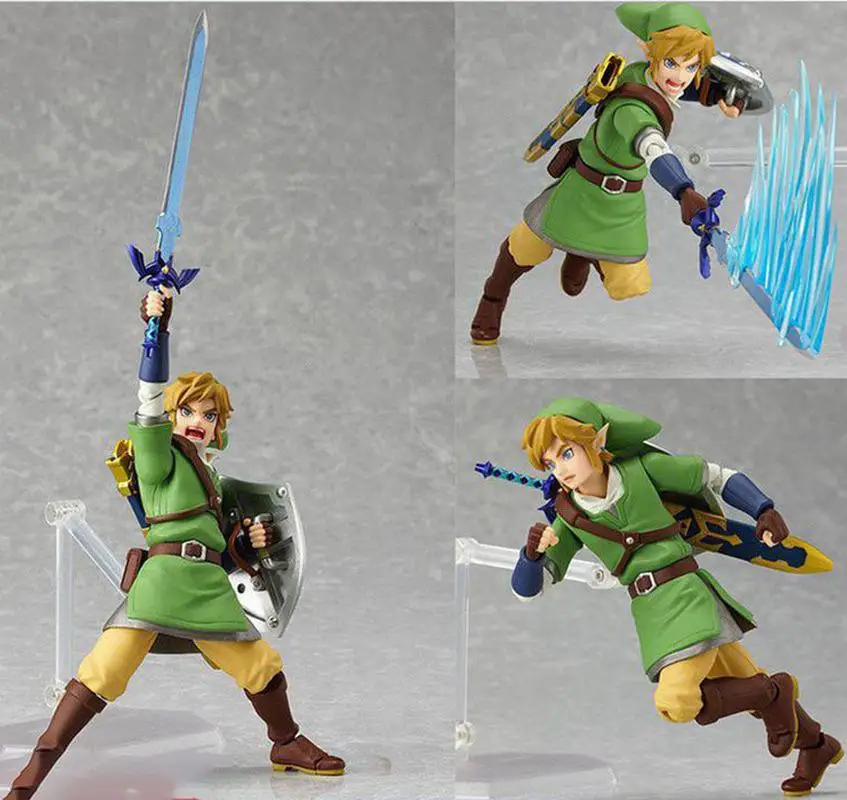 

14cm Legend Of Anime Figure Skyward Link Fiama 153# Pvc Action Figure Mobile Collectible Model Toys for children