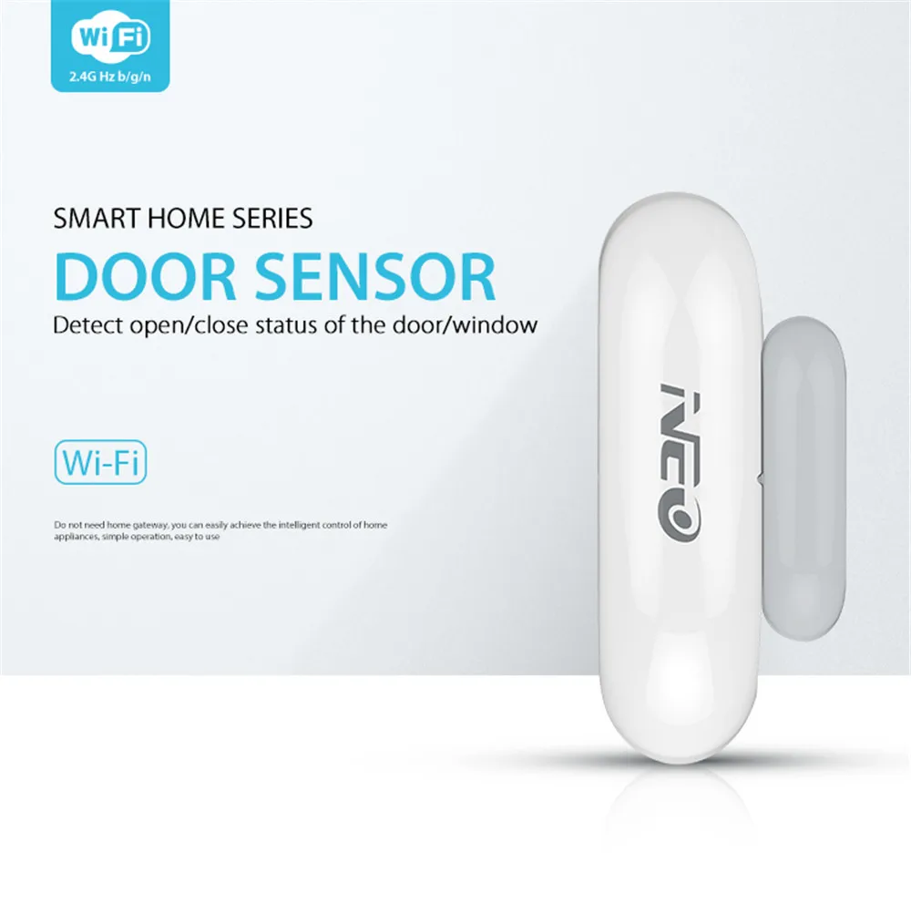 

NAS-DS01W Wifi Door Window Sensor,App Notification Alerts,No Expensive Hub Required