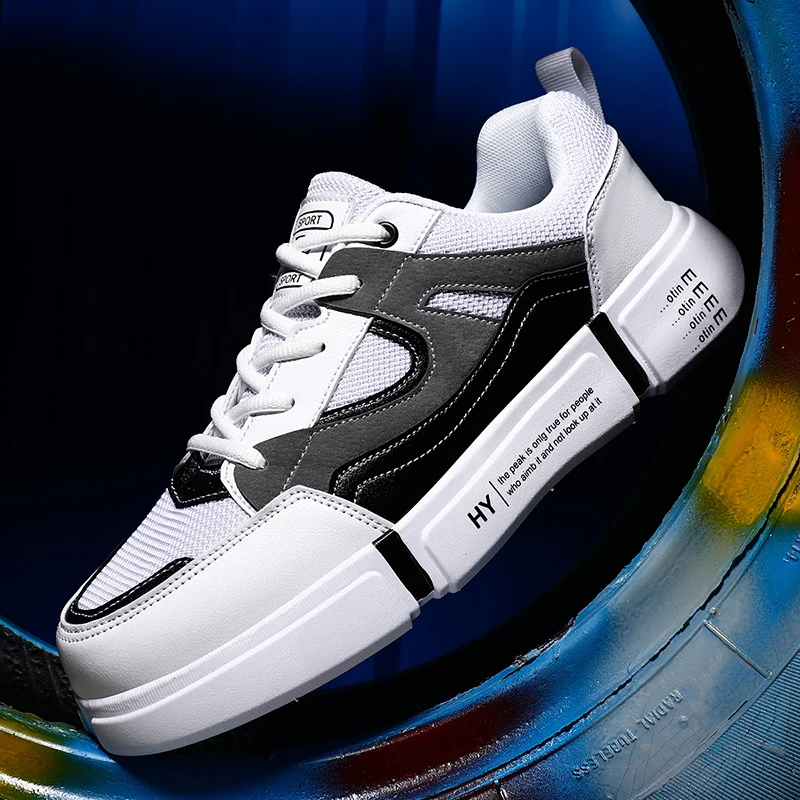

New trendy shoes Korean version of the trend of simple and versatile breathable sneakers sports comfortable casual trendy shoes