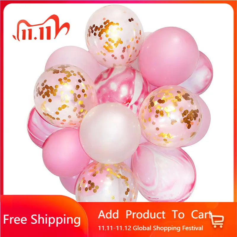 

Украшение для вечевечерние НКИ под розовое золото 12 дюймов, 21 шт.