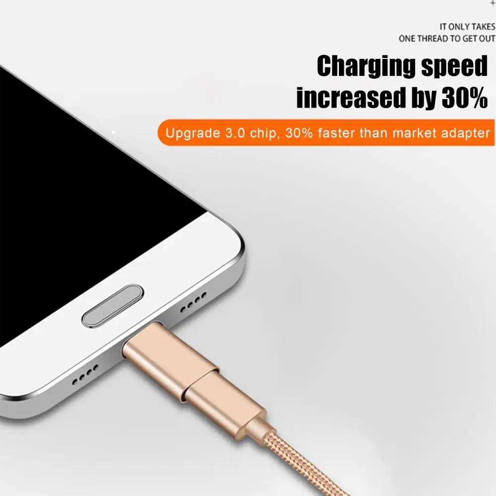 

Adapter Dust Proof Easy to Carry Micro to Type-C Micro USB Type-C Adapter for Keyboard